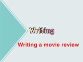 外研版（2019）高中英语必修二 Unit4 Stage and screen Writing 课件