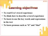 外研版（2019）高中英語(yǔ)必修二 Unit5 On the road Developing ideas 課件