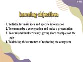 外研版（2019）高中英语选择性必修一 Unit 5 Revealing nature Integrated skills 课件