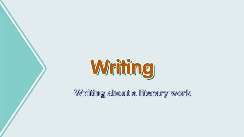 外研版（2019）高中英语选择性必修三 Unit 1 Face values Writing 课件03