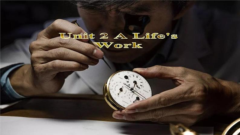 外研版（2019）高中英语选择性必修三 Unit 2 A life's work Developing ideas 课件02