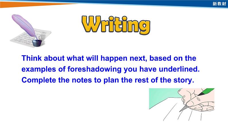外研版（2019）高中英语选择性必修三 Unit 4 A glimpse of the future Writing 课件07