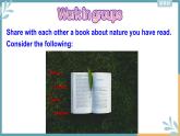 外研版（2019）高中英语选择性必修三 Unit 6 Nature in words Presenting ideas 课件