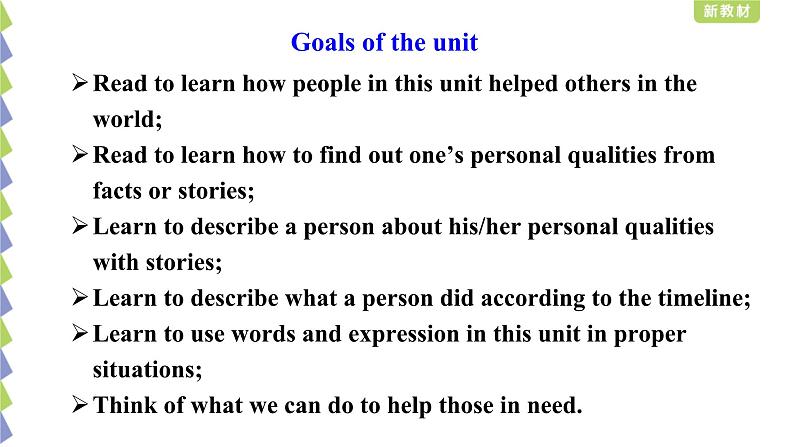 外研版（2019）高中英语必修三 Unit 2 Making a difference Starting out 课件第4页