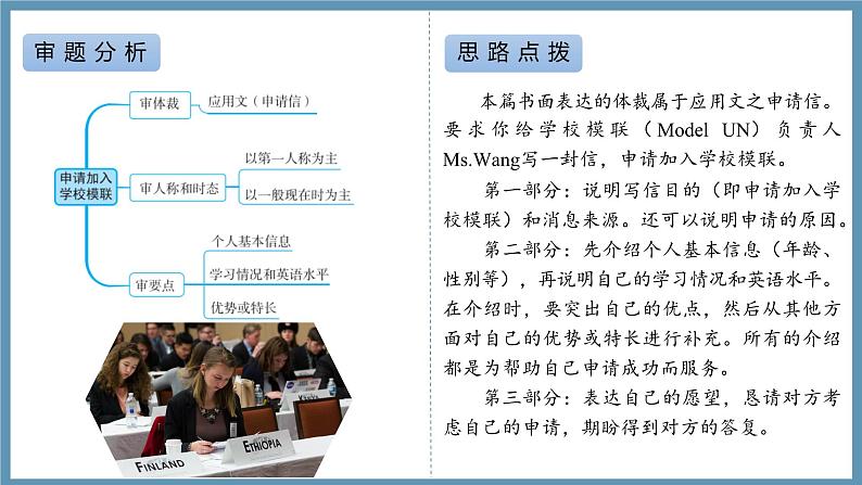专题06_备考2025新高考英语应用文名校试题及写作素材  应用文Writing 4·申请信课件PPT03