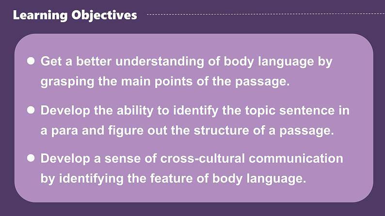 新人教版高中英语选择性必修一Unit4 Body Language阅读课件（含素材）05