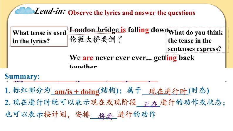 人教版 2024 高中英语 必修一 Unit2 Travelling around 语法 discover useful structure 课件03