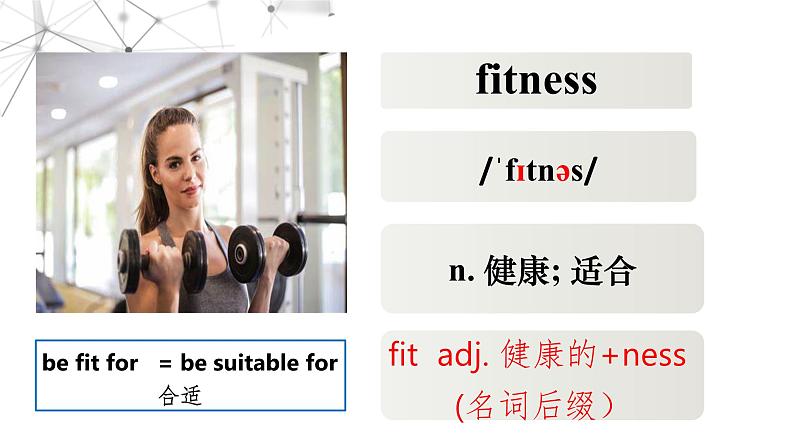 人教版 2024 高中英语 必修一 Unit 3 Sports and fitness 词汇 words and expressions 课件02