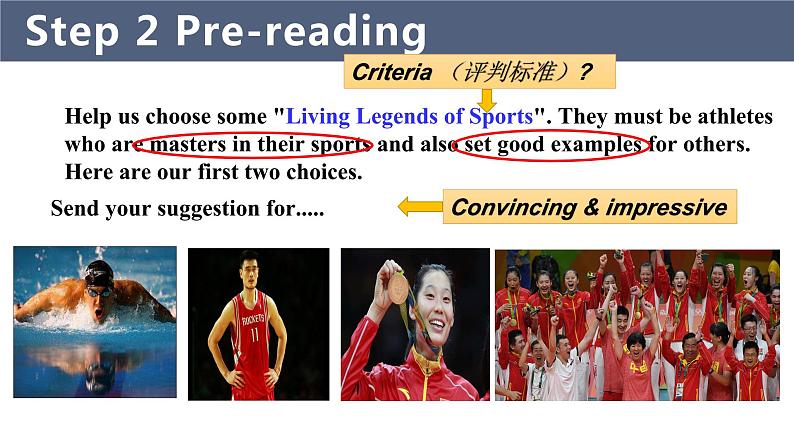 人教版 2024 高中英语 必修一 Unit 3 Sports and fitness 阅读Reading and Thinking 课件08