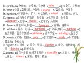 新人教版高中英語(yǔ)選擇性必修一Unit5詞匯課件
