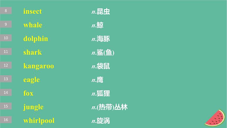 闽粤皖京甘豫2024届高考英语一轮复习必修第二册Unit5HumansandNature课件北师大版第4页