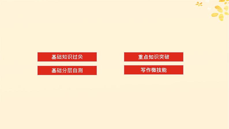 2025版高考英语全程一轮复习选择性必修第四册Unit2Lessonsinlife课件（外研版）第2页