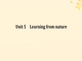 2025版高考英语全程一轮复习选择性必修第三册Unit5Learningfromnature课件（外研版）