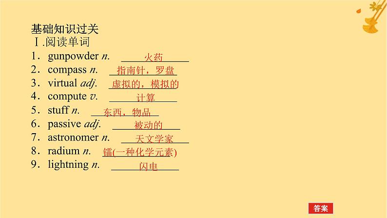 2025版高考英语全程一轮复习必修第三册Unit3Theworldofscience课件（外研版）04