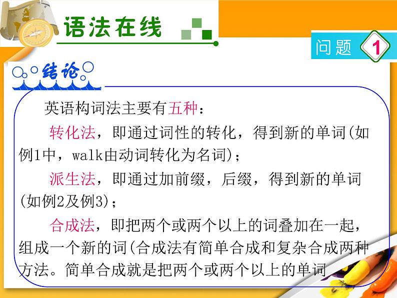 高考英语语法复习课件【17】第十七讲 构词法（2）第7页