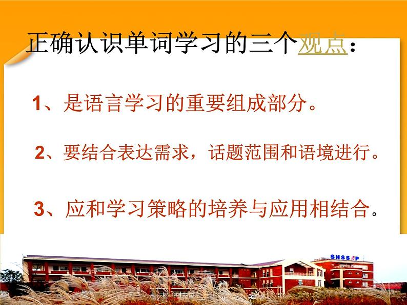 高考英语语法复习课件【19】第十九讲 高考英语词汇归类策略总复习课件(1)第2页