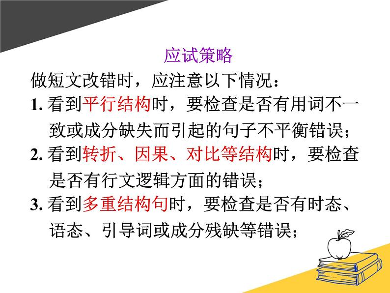 高考英语短文改错题型 解题方法指导 （1）课件PPT第4页