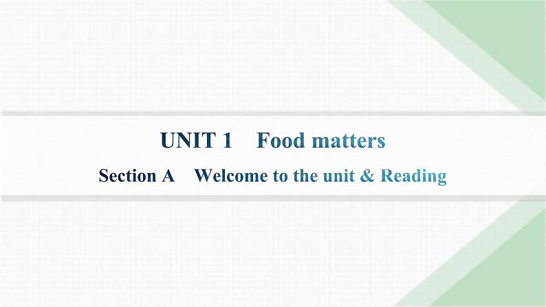 译林版高中英语选择性必修第一册UNIT1 Section A Welcome to the UNIT& Reading课件第1页