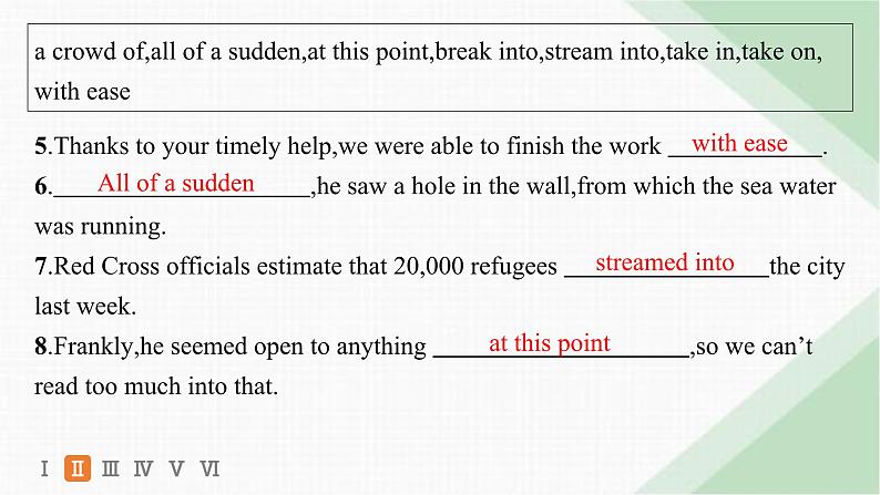 译林版高中英语选择性必修第一册UNIT2 分层跟踪检测3 Extended reading,Project, Assessment & Further study课件05