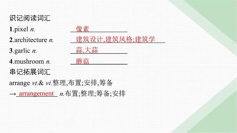 译林版高中英语选择性必修第一册UNIT3 Section B Grammar and usage & Integrated skills课件第5页