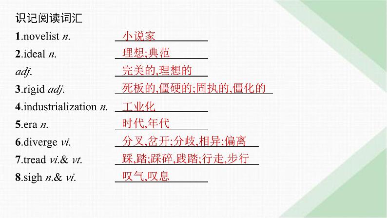 译林版高中英语选择性必修第一册UNIT4 Section B Grammar and usage & Integrated skills课件05