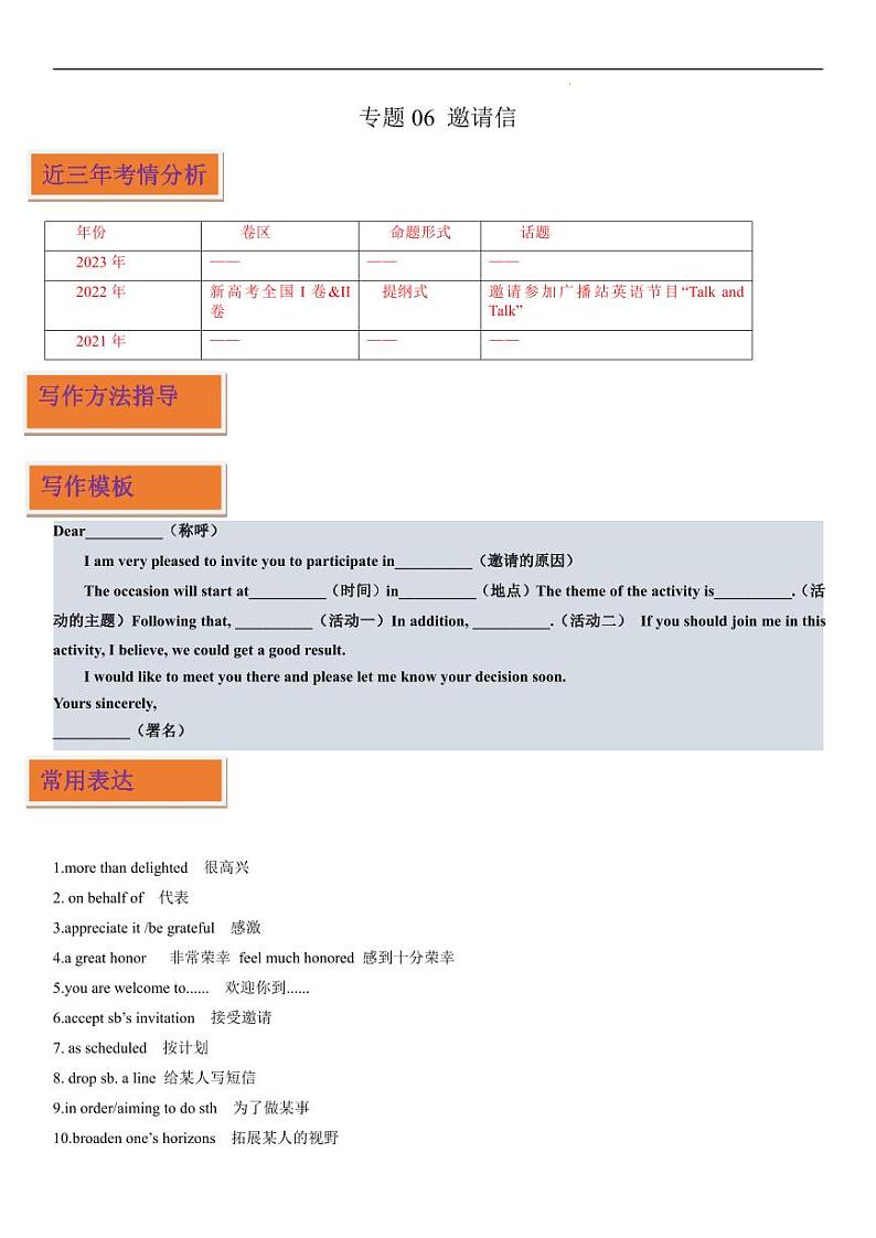 专题16_邀请信第1页