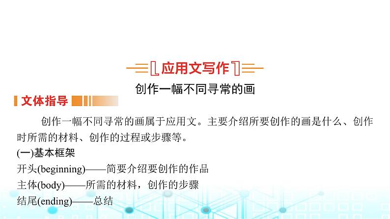 译林版高中英语选择性必修第一册UNIT3 Period6课件第2页