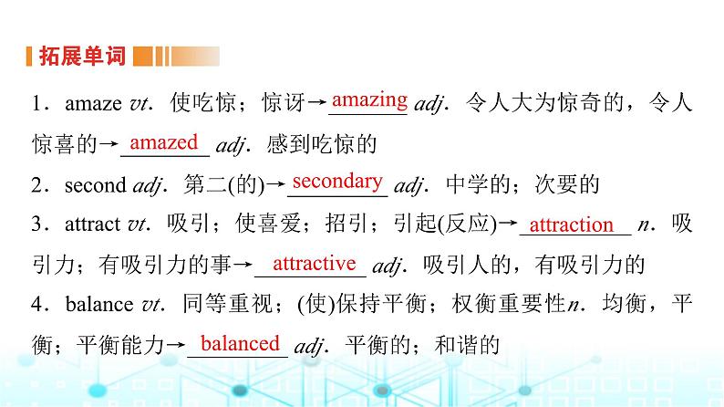 译林版高中英语必修第一册UNIT1 Period7课件第8页