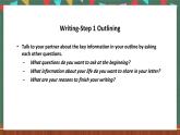 北师大版（2019）高一英语必修第一册 Unit 1《Lesson 4 WRITING WORKSHOP》第2课时课件+教案