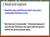 北师大版（2019）高一英语必修第一册 Unit 3《Lesson 3  Memories of Christmas》课件+教案