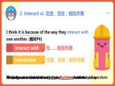 北师大版（2019）高二英语选择性必修第二册 Unit 4《Topic talk 》词汇课件
