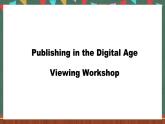 北師大版（2019）必修第二冊 Unit 4 《Information Technology -viewing workshop》課件