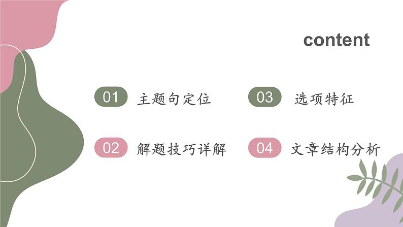 专题02+阅读理解主旨大意题---2025年高考英语二轮复习专题突破课件PPT02