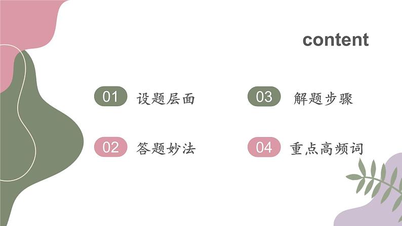 专题06+完形填空---2025年高考英语二轮复习专题突破课件PPT02