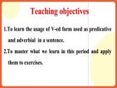 人教版（2019）高一英語必修第二冊 Unit 5《Music 第3課時 Discovering useful structures Grammar語法 過去分詞作表語和狀語》課件+分層作業(yè)