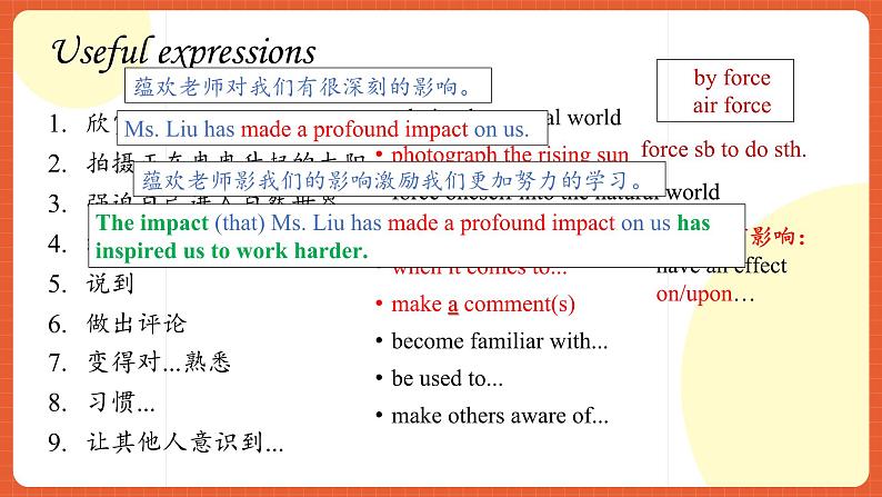 外研版高中英语必修第二册 Unit 5《On the road Understanding ideas》课件04