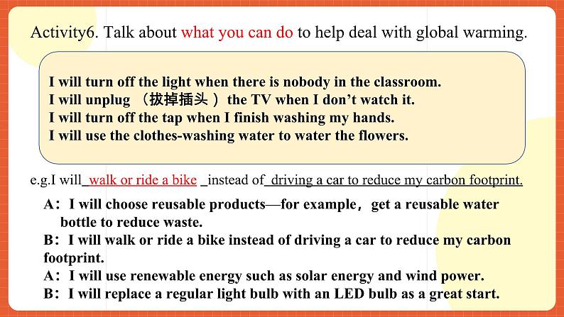 外研版高中英语必修第二册 Unit 6《Earth first Using Language Listening课件03