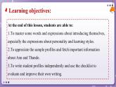 【人教版】英语必修一 Welcome Unit  Reading for Writing课件