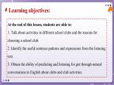 【人教版】英语必修一 Unit 1  Teenage Life  Listening and Speaking课件