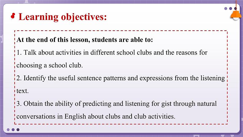 【人教版】英语必修一 Unit 1  Teenage Life  Listening and Speaking课件03