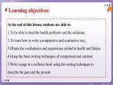 【人教版】英語必修一 Unit 3  Sports and Fitness  Reading for Writing課件