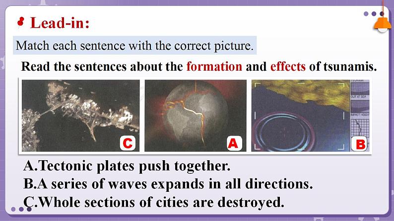 【人教版】英语必修一 Unit 4　Natural Disasters  Reading for Writing 课件05