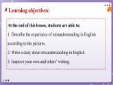 【外研版】英语必修一  Unit 2  Exploring English Developing ideas — writing 课件