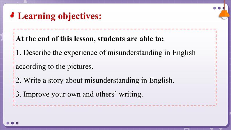 【外研版】英语必修一  Unit 2  Exploring English Developing ideas — writing 课件03