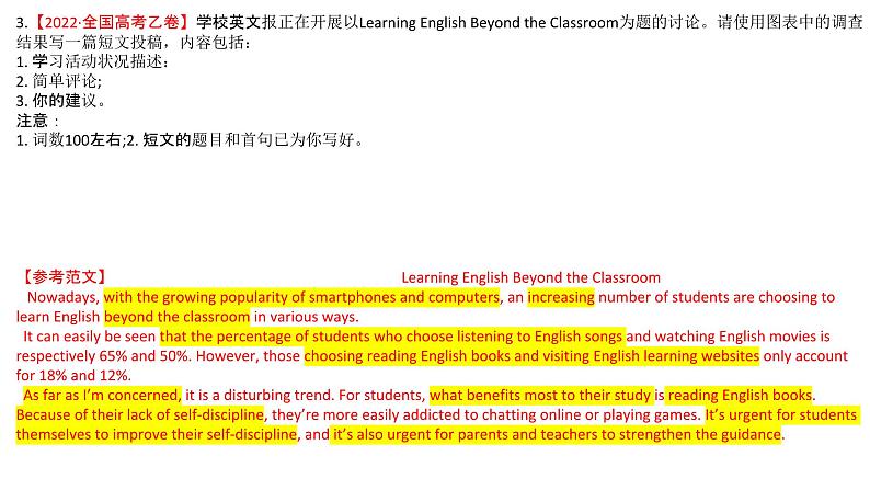 新高考应用文++解密（讲义）-【高频考点解密】2025年高考英语二轮复习讲义课件PPT06