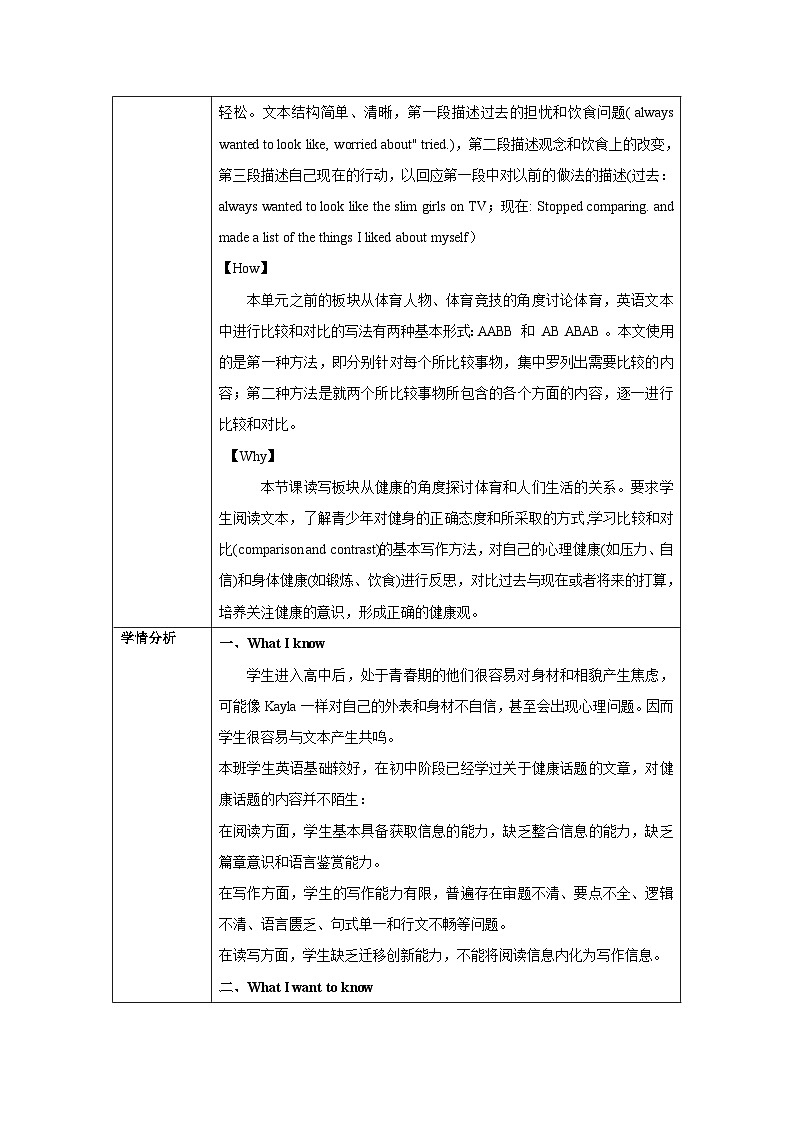 Unit 3 Sports and Fitness Reading for Writing(教学设计)-02