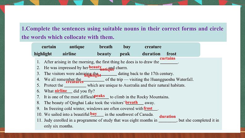 人教版（2019）高二英语必修第二册 Unit 4《JOURNEY ACROSS A VAST LAND Learning About Language》课件+教案05