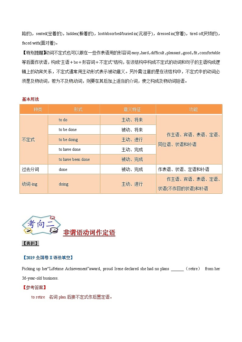 新高考英语一轮复习考点过关练考点07-非谓语动词与语法填空（2份打包，原卷版+解析版）03