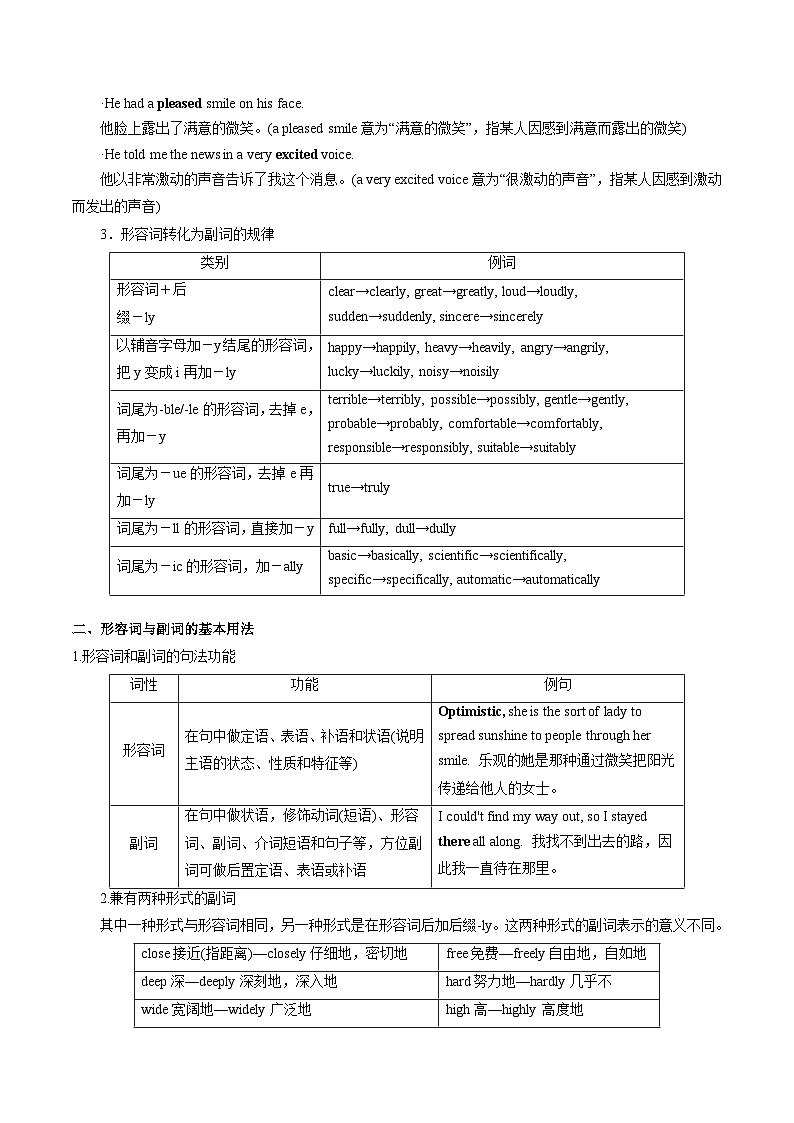 新高考英语二轮复习题型专练02 高频语法之形容词、副词与语法填空(解析版)第3页