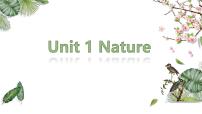 英语上外版 (2020)Unit 1 Nature优秀ppt课件